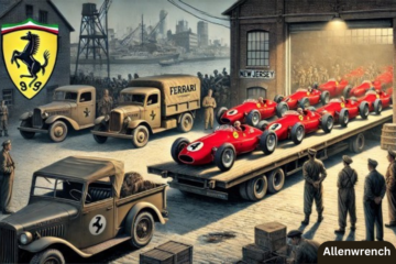 during the wwii f1 ferraris got stuck in nj